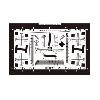 ISO12233分辨率測試卡(標準型)